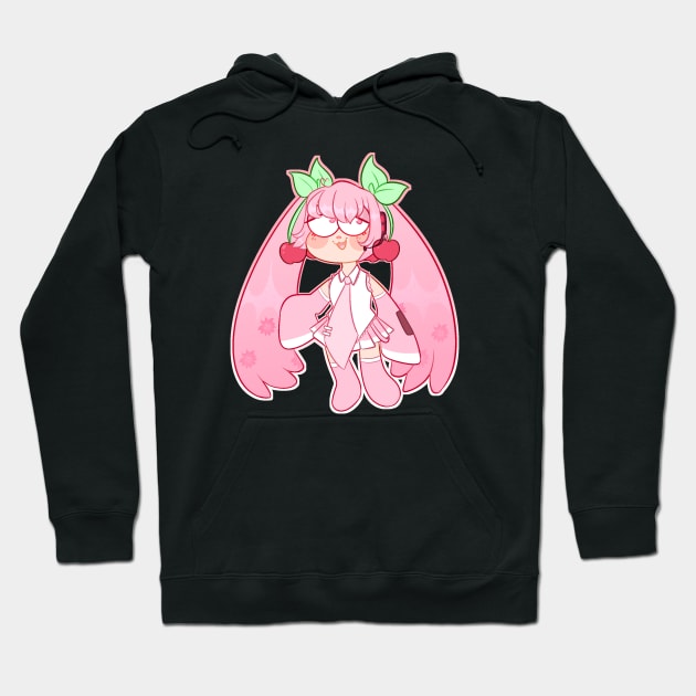 Sakura Mikoo Hoodie by Nullkunst